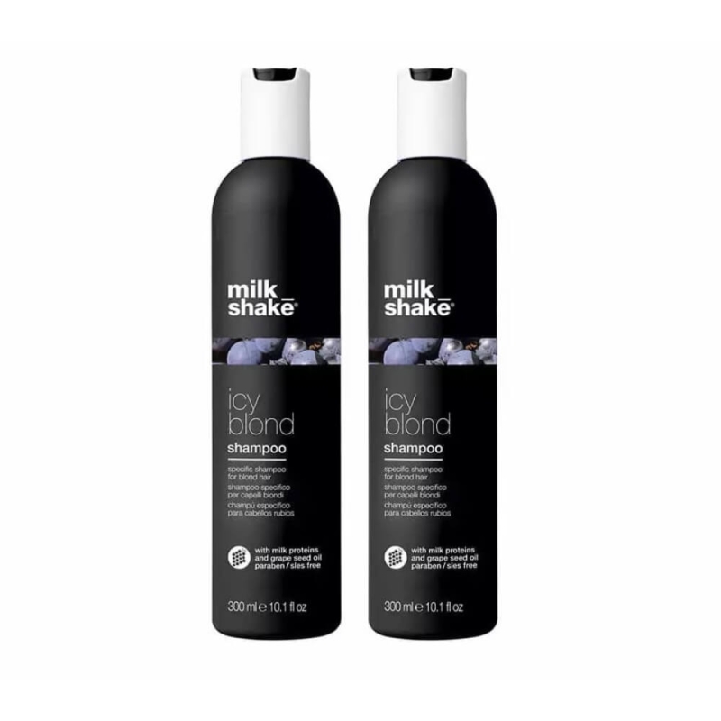 Milk shake icy blond Szampon do włosów blond 2x300ml sweet deal.jpg