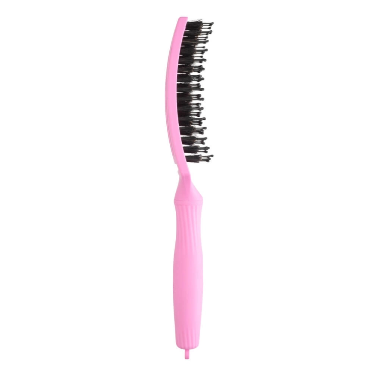 Olivia Garden finger brush Szczotka rozczesująco-masująca włosie dzika i nylon pink tokyo