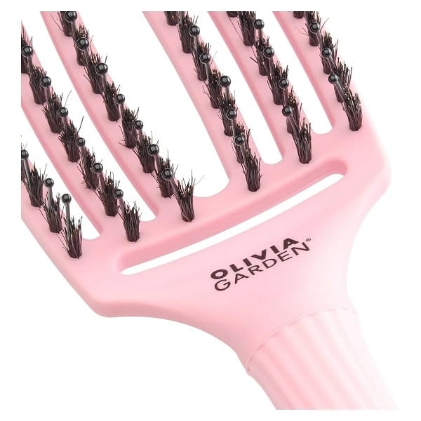 Olivia Garden finger brush Szczotka rozczesująco-masująca włosie dzika i nylon jaipur rose
