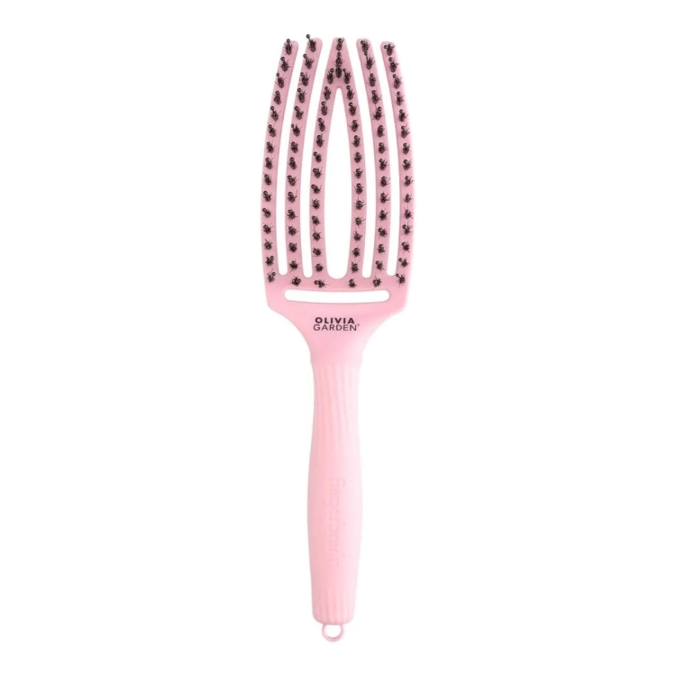 Olivia Garden finger brush Szczotka rozczesująco-masująca włosie dzika i nylon jaipur rose