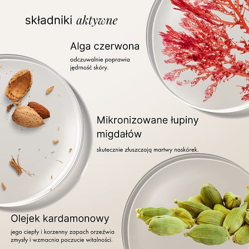Mokosh Peeling solny do ciała kardamon z wanilią 250ml