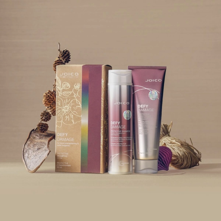 JOICO DEFY DAMAGE ZESTAW szampon 300ml + odżywka do włosów zniszczonych 250ml.jpg