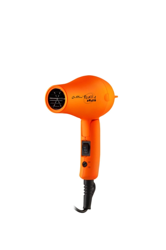 Labor pro b352a fluo fruits orange mini Suszarka do włosów z dyfuzorem pomarańczowa.jpg