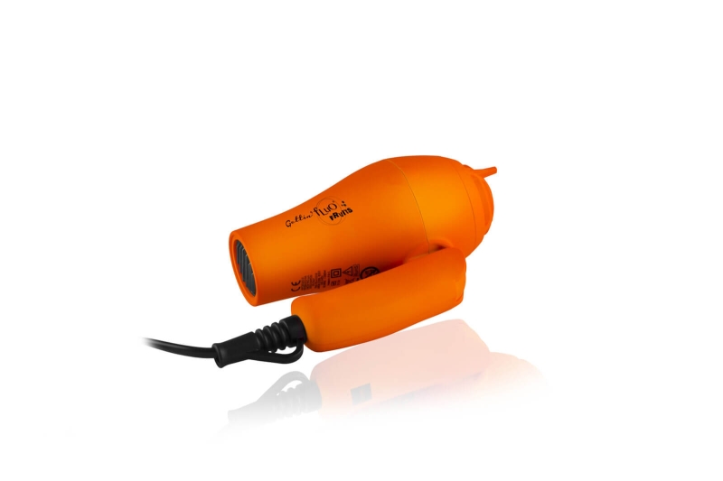 Labor pro b352a fluo fruits orange mini Suszarka do włosów z dyfuzorem pomarańczowa.jpg