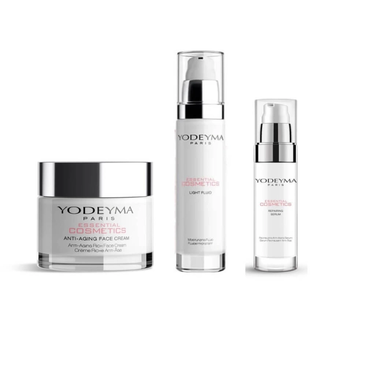 Yodeyma Zestaw do twarzy Krem przeciwzmarszczkowy 50ml Serum przeciwzmarszczkowe 30ml Fluid nawilżający 50ml.jpg