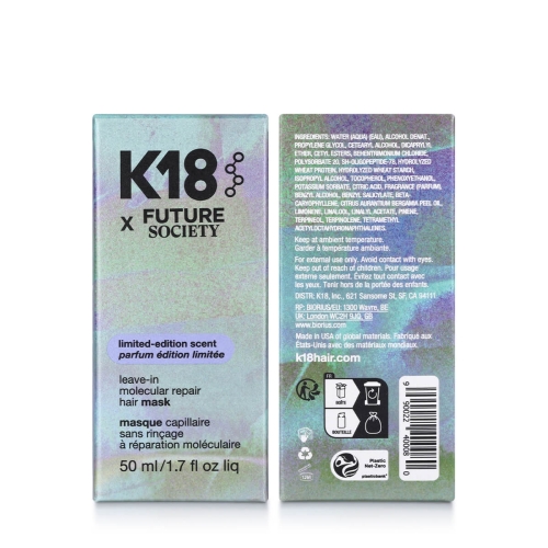 K18 future society leave-in molecular repair Maska włosy zniszczone bez spłukiwania 50ml.jpg