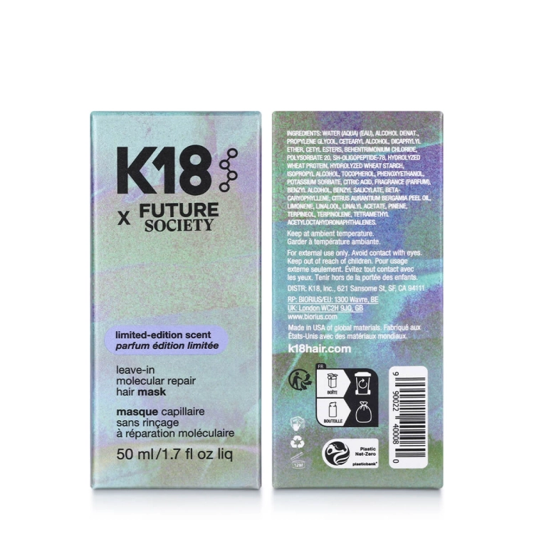 K18 future society leave-in molecular repair Maska włosy zniszczone bez spłukiwania 50ml.jpg