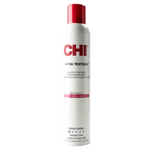 CHI infra texture botanical Elastyczny lakier do włosów 284g.jpg