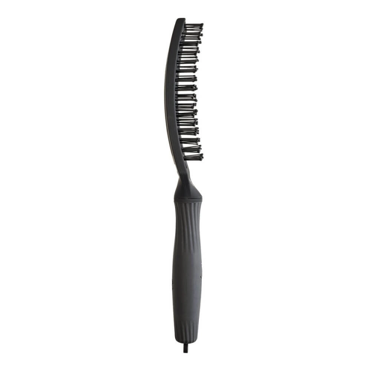 Olivia Garden finger brush double bristles full black Szczotka do włosów nylonowa czarna rozmiar M.jpg