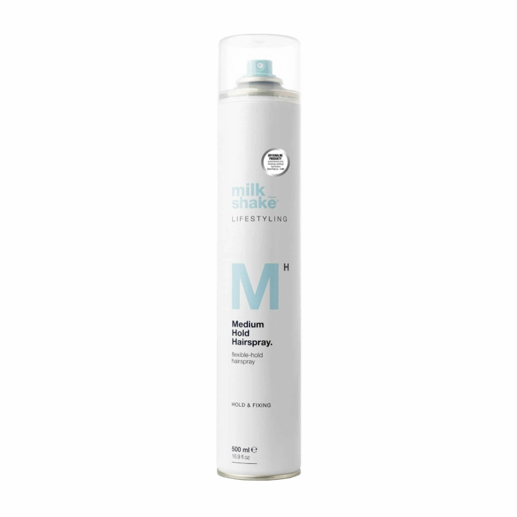 Milk shake lifestyling medum Elastyczny lakier do włosów średnie utrwalenie 500ml.jpg
