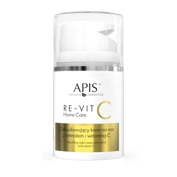 APIS Re-Vit C home care Odbudowujący krem na noc z retinolem i witaminą C.jpg