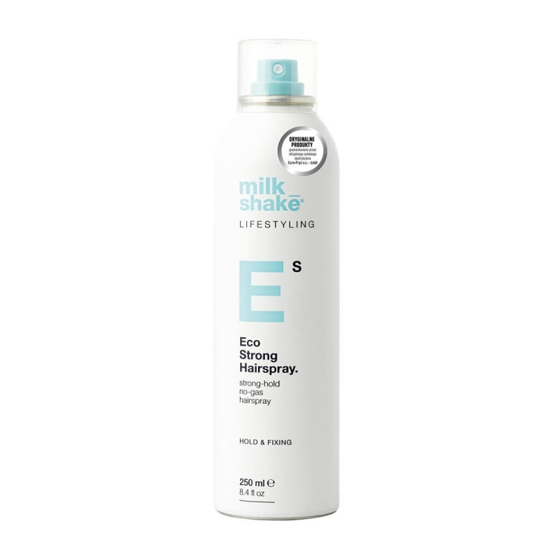 Milk shake lifestyling eco Mocny lakier do włosów bez gazu 250ml.jpg