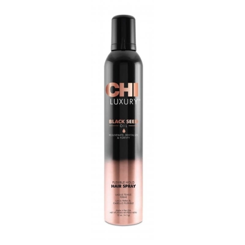 Chi Luxury Black Seed Hair Spray - Lakier elastyczny do utrwalania włosów 284g