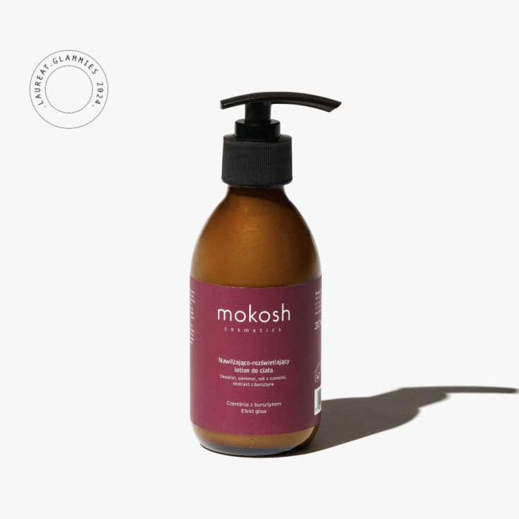 Mokosh Nawilżająco rozświetlający lotion do ciała czereśnia z bursztynem 200ml.jpg