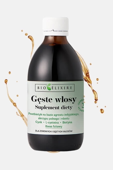 Bioelixire Gęste włosy Suplement diety przeciw wypadaniu włosów 300ml.jpg