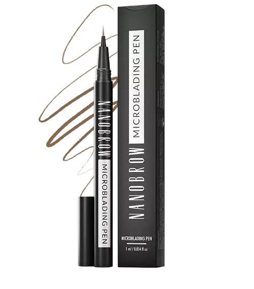 Nanobrow microblading pen Pisak do brwi 1ml warm brown.jpg