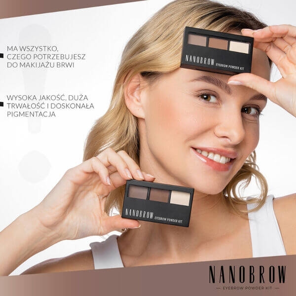 Nanobrow eyebrow powder kit Zestaw cieni do brwi 4g.jpg