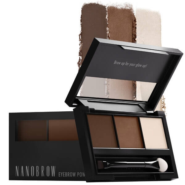 Nanobrow eyebrow powder kit Zestaw cieni do brwi 4g medium.jpg
