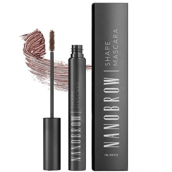 Nanobrow shape mascara Tusz do brwi 7ml brązowy.jpg