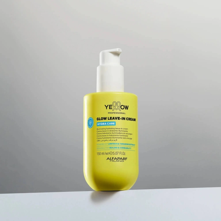Yellow glow leave in Odżywka rozświetlająco nawilżająca do włosów bez spłukiwania 150ml.jpg