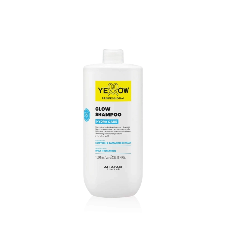Yellow glow Szampon rozświetlająco-nawilżający do każdego rodzaju włosów 1000ml.jpg