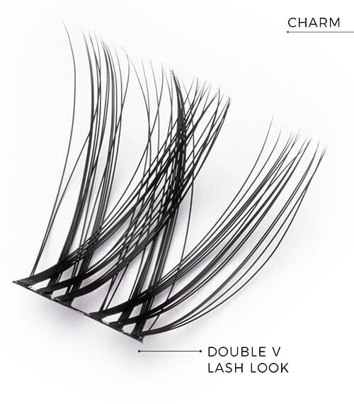 Nanolash diy eyelash extension Rzęsy bondingowe w kępkach 36szt charm black.jpg