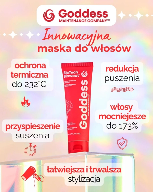 Goddess biotech blowout leave in Maska regenerująca bez spłukiwania 50ml.jpg