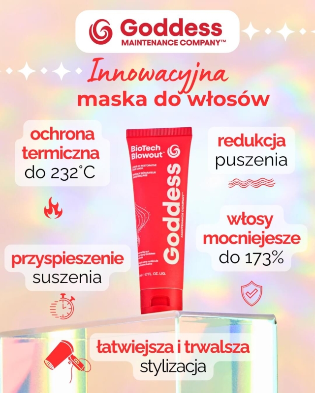 Goddess biotech blowout leave in Maska regenerująca bez spłukiwania 50ml.jpg