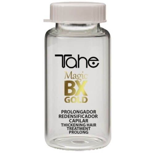 Tahe magic bx gold pack Zestaw do włosów po zabiegu boto Szampon 300ml Maska 300ml Ampułki 5x10ml.jpg