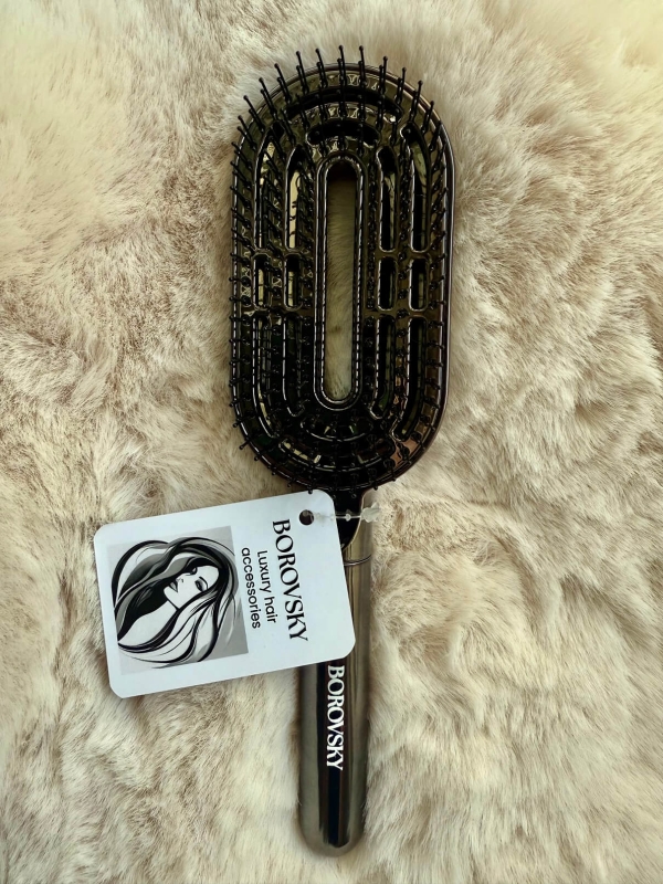 Borovsky steel metal Szczotka do włosów nylonowa.jpg