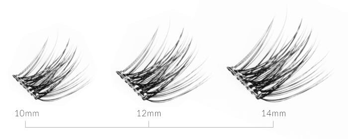 Nanolash pre-glued lashes Rzęsy kępki samoprzylepne 36 szt harmony black.jpg