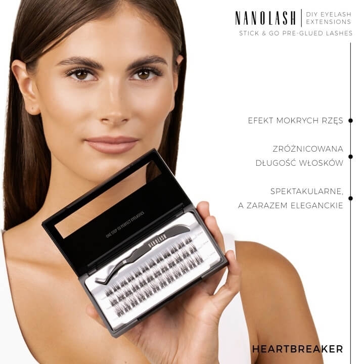 Nanolash pre-glued lashes Rzęsy kępki samoprzylepne 36 szt heartbreaker black.jpg
