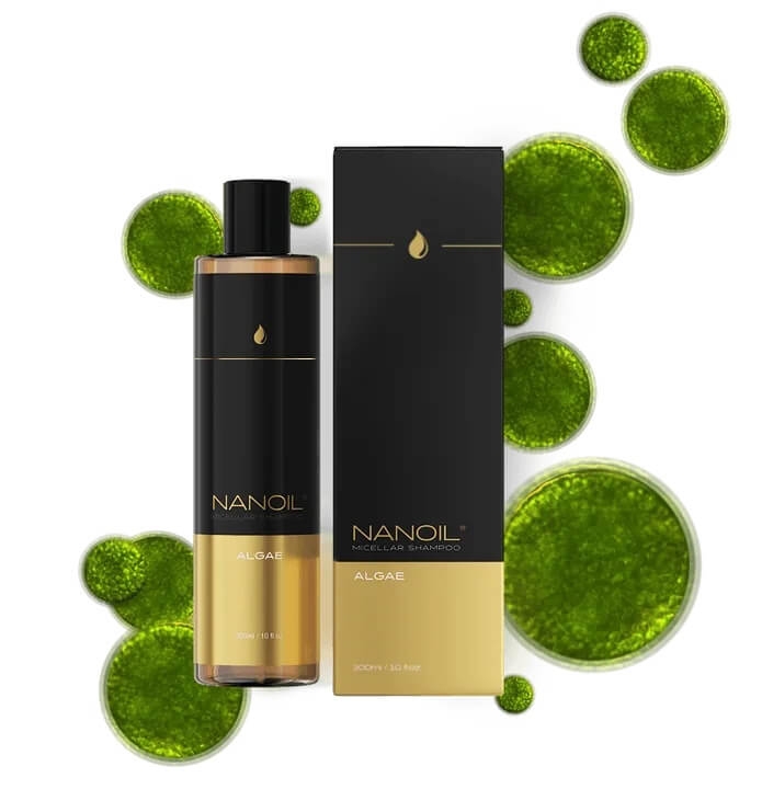 Nanoil algae micellar Micelarny szampon do włosów z algami 300ml.jpg