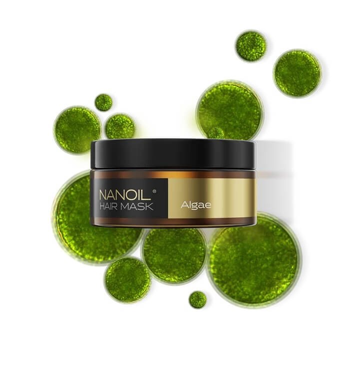 Nanoil algae Maska nawilżająca do włosów z algami 300ml.jpg