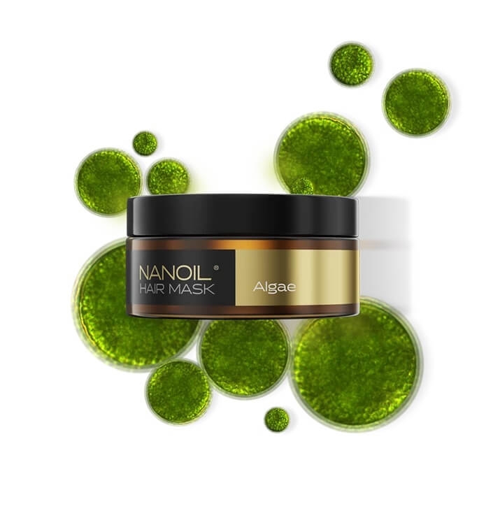 Nanoil algae Maska nawilżająca do włosów z algami 300ml.jpg