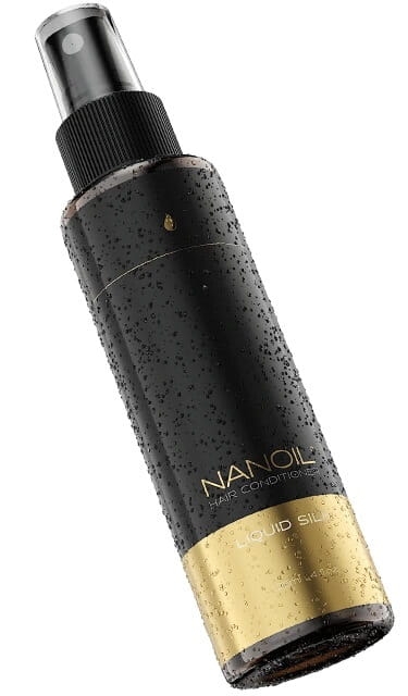 Nanoil liquid silk Wygładzająca odżywka z płynnym jedwabiem bez spłukiwania 125ml.jpg