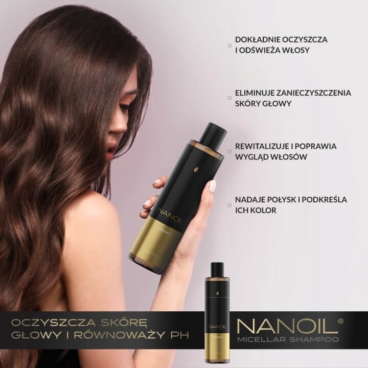 Nanoil argan micellar Micelarny szampon do włosów z arganem 300ml.jpg