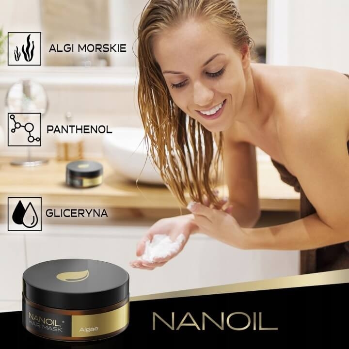 Nanoil algae Maska nawilżająca do włosów z algami 300ml.jpg