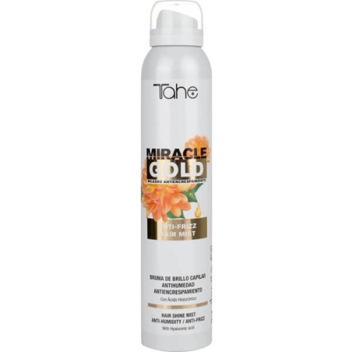 Tahe miracle gold anti frizz Mgiełka nabłyszczająca przeciw puszeniu się włosów 200ml.jpg