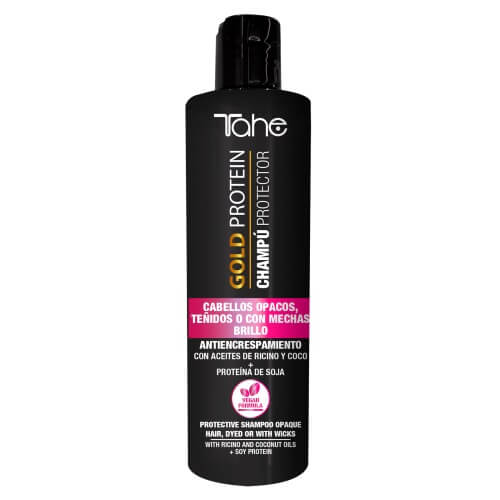 Tahe gold protein Szampon ochronny do włosów farbowanych 300ml