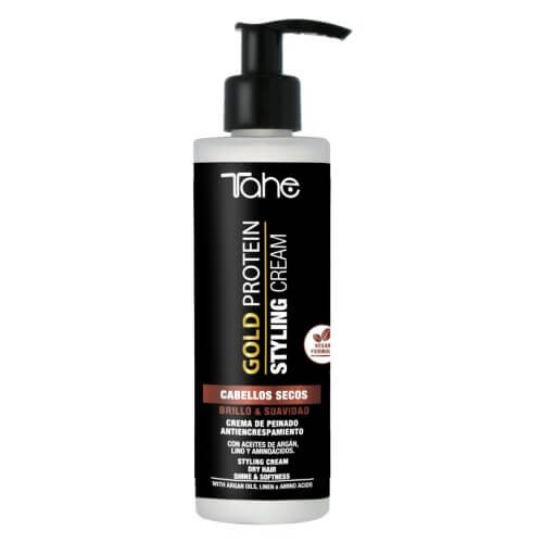 Tahe gold protein Krem do stylizacji włosów farbowanych bez spłukiwania 200ml.jpg