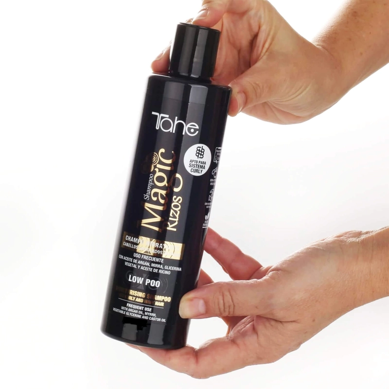 Tahe magic rizos low poo Szampon nawilżający do włosów kręconych 300ml.jpg