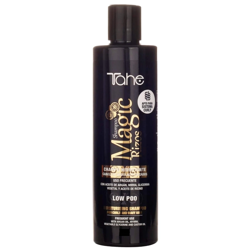 Tahe magic rizos low poo Szampon nawilżający do włosów kręconych 300ml.jpg
