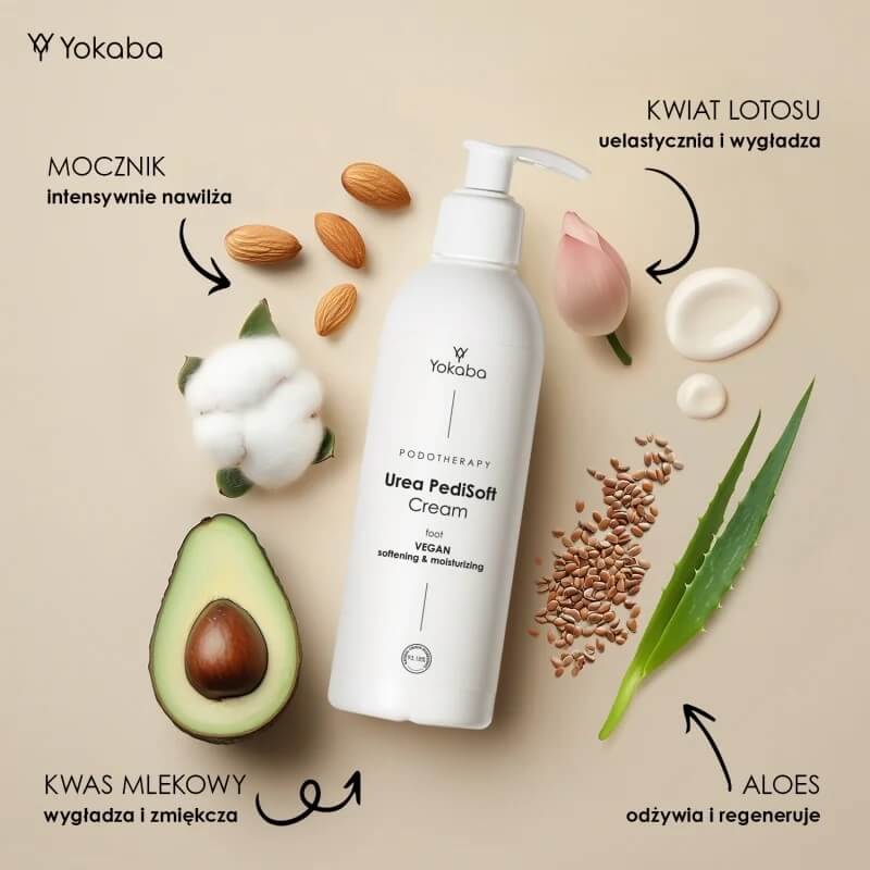 Yokaba podotherapy urea pedi soft Krem do stóp z mocznikiem 240ml.jpg