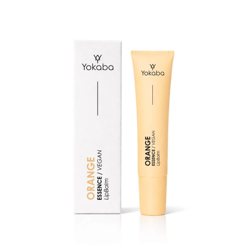 Yokaba orange lip balm Balsam do ust o zapachu pomarańczy 15ml
