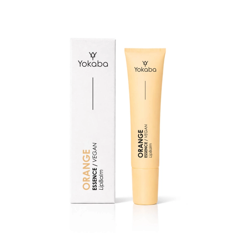 Yokaba orange lip balm Balsam do ust o zapachu pomarańczy 15ml.jpg