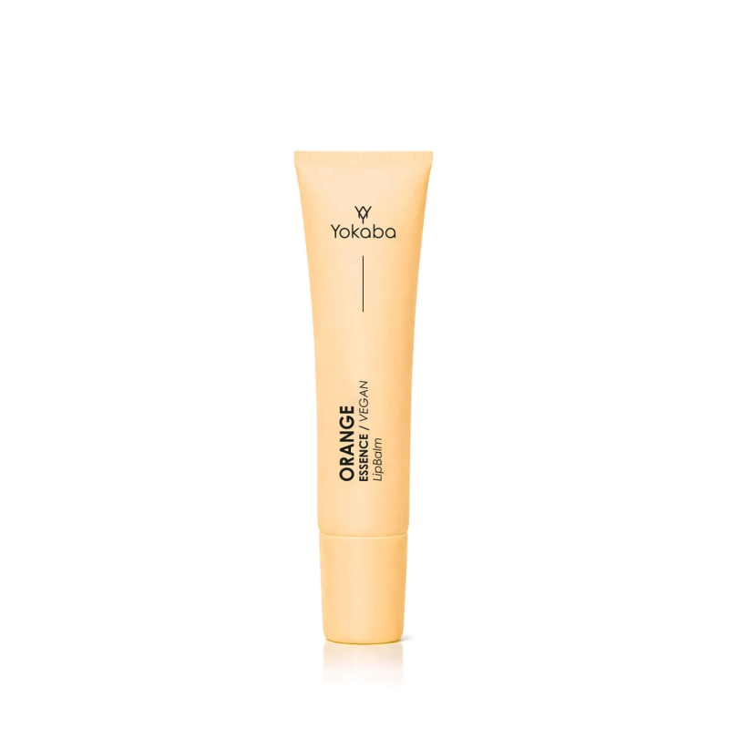 Yokaba orange lip balm Balsam do ust o zapachu pomarańczy 15ml.jpg