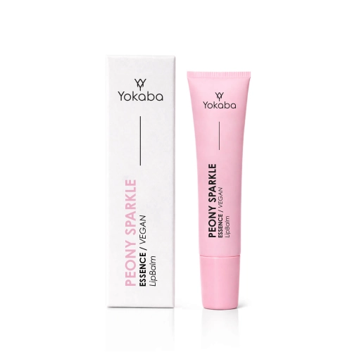 Yokaba peony sparkle lip balm Balsam do ust o zapachu piwonii 15ml