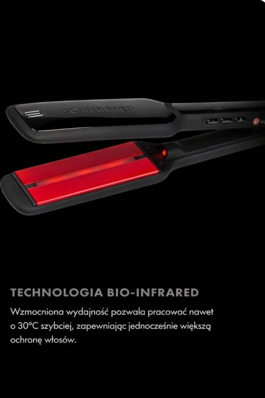 Upgrade 2x infrared large ug157 Prostownica do włosów podwójna podczerwień i jonizacja.jpg