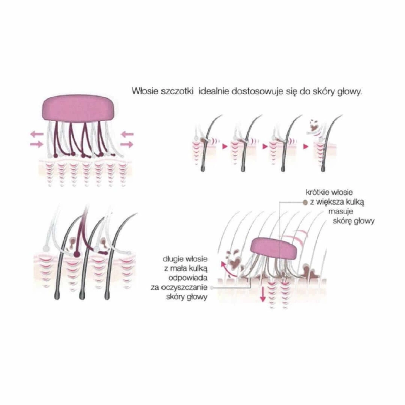 Scalp brush Borovsky Szczotka do pielęgnacji włosów i skóry głowy złota.jpg